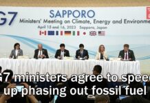 G7 Ministers Agree to Speed up Phasing out Fossil Fuel, 17 April 2023