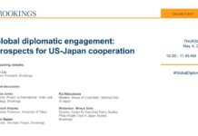 Global Diplomatic Engagement: Prospects for US-Japan Cooperation, 4 May 2023