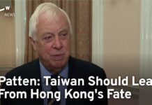 Former Hong Kong Governor Warns Taiwan Should Learn from City’s Fate, 9 June 2023