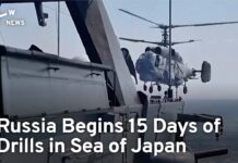 Russia Begins 15 Days of Naval Exercises in Sea of Japan, 5 June 2023