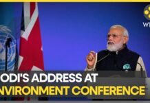 Indian Prime Minister Narendra Modi Addresses World Bank’s Environment Conference, 15 April 2023