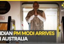 Indian PM Modi Lands in Australia’s Sydney for Talks with Anthony Albanese, 22 May 2023