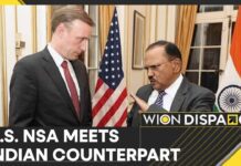 US NSA Jake Sullivan Meets Indian Counterpart Ajit Doval in New Delhi, 13 June 2023