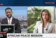 African Peace Mission Delegation Led by Ramaphosa Heads to Russia to Meet President Vladimir Putin, 17 June 2023