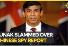 UK PM Rishi Sunak Accused of Delaying Chinese Spy Report, 21 June 2023