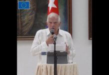 HR/VP Josep Borrell Visits Cuba, 27 May 2023
