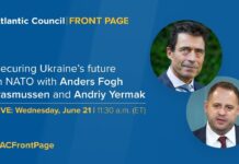 Securing Ukraine’s Future in NATO with Anders Fogh Rasmussen and Andriy Yermak, 22 June 2023