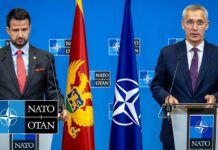 NATO Secretary General with the President of Montenegro Jakov Milatović, 22 June 2023