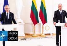 NATO Secretary General with President of Lithuania Gitanas Nausėda, 26 June 2023