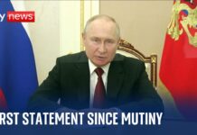 Putin Issues First Statement Since Mutiny – and Mentions Nothing About It, 26 June 2023