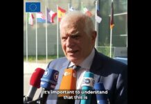 HR/VP Josep Borrell | Foreign Affairs Council 26/6/2023 | Doorstep