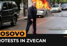 Protesters Take to the Streets in Northern Kosovo, 26 May 2023