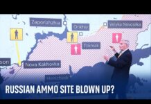 Ukraine War: A Russian Ammunition Depot Destroyed in Henichesk? 18 June 2023