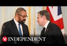 Antony Blinken and James Cleverly Held a Joint Press Conference in London to Discuss War in Ukraine, 20 June 2023