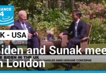 ‘Our Relationship Is Rock Solid’, Biden Tells British PM Sunak, 10 July 2023