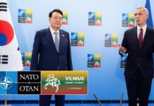 NATO Secretary General with the President of South Korea Yoon Suk Yeol, 11 July 2023