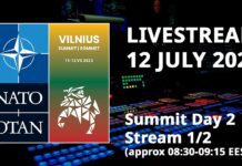 NATO Summit in Vilnius, Lithuania – Day 2, stream 1/2, 12 July 2023