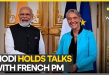 PM Modi In France: PM Meets French Prime Minister Elisabeth Borne, 13 July 2023