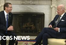 President Biden Meets with Israeli President Isaac Herzog, 18 July 2023