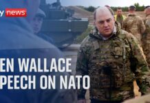 UK Defence Secretary Ben Wallace Gives Speech on NATO, 18 July 2023