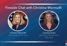 Fireside Chat with Christine Wormuth, Secretary of the US Army, 20 July 2023
