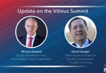 Update on the Vilnius Summit: Fireside Chat with Mircea Geoană, 20 July 2023
