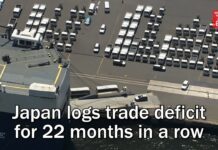 Japan Logs Trade Deficit for 22 Months in a Row, 15 June 2023