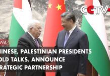 Chinese, Palestinian Presidents Hold Talks, Announce Strategic Partnership, 14 June 2023