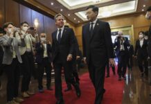 Chinese FM Qin Gang Meets with U.S. Secretary of State Antony Blinken in Beijing, 18 June 2023