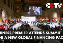 Chinese Premier Attends Summit for a New Global Financing Pact, 23 June 2023