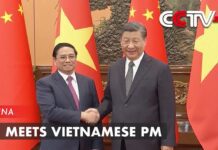 Xi Meets Vietnamese PM, 27 June 2023