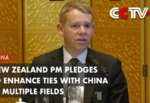 New Zealand PM Pledges to Enhance Ties with China in Multiple Fields, 29 June 2023