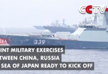 Joint Military Exercises Between China, Russia in Sea of Japan Ready to Kick Off, 20 July 2023