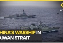Chinese Warships Sail Through Taiwan’s Strait, 21 June 2023