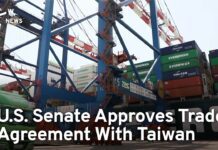 U.S. Senate Approves Trade Agreement with Taiwan, 19 July 2023