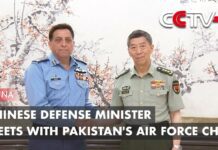 Chinese Defense Minister Meets with Pakistan’s Air Force Chief, 26 July 2023