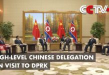 High-level Chinese Delegation on Visit to DPRK, 27 July 2023