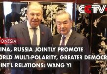 China, Russia Jointly Promote World Multi-polarity, Greater Democracy in Int’l Relations: Wang Yi, 14 July 2023