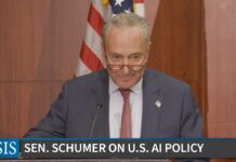 Sen. Chuck Schumer Launches SAFE Innovation in the AI Age at CSIS, 21 June 2023