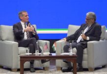 Fireside Chat with U.S. Ambassador Eric Garcetti and Raja Mohan of Asia Society, India, 3 July 2023