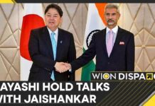Japan Foreign Minister Hayashi Participates in India-Japan Forum, 28 July 2023