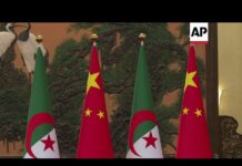 Xi Meets with Algerian President in Beijing, 23 July 2023