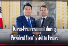 Korea-France Summit during President Yoon’s Visit to France, 22 June 2023