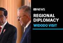 Indonesian President Joko Widodo Visits Sydney, 4 July 2023