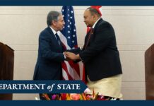 Secretary Blinken Holds a Joint Press Availability with Tongan Prime Minister Siaosi Sovaleni, 27 July 2023