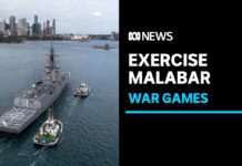 Exercise Malabar Joint Naval Drills Begin off Sydney Coast, 11 August 2023