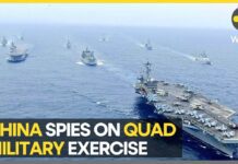 China’s Irrational Territorial Ambitions: Xi Jinping Deploys Swarm of Satellites at Quad Drills, 21 August 2023