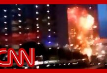 Shocking Video Captures Drone Explosion in Russia, 30 July 2023