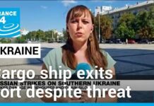Cargo Ship Exits Ukraine Port Despite Threat from Russian Navy, 16 August 2023