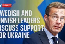 Leaders of Sweden and Finland Meet to Discuss Support for Ukraine, 25 August 2023